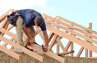 Four Mile Elm roof trusses